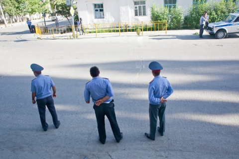 Civic activists monitored the activities of the police