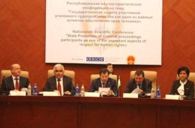 Конфронси ҳимояи давлатии иштирокчиёни мурофиаи ҷиноятӣ