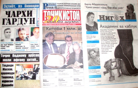 Шиканҷа дар сархати расонаҳои хабарӣ